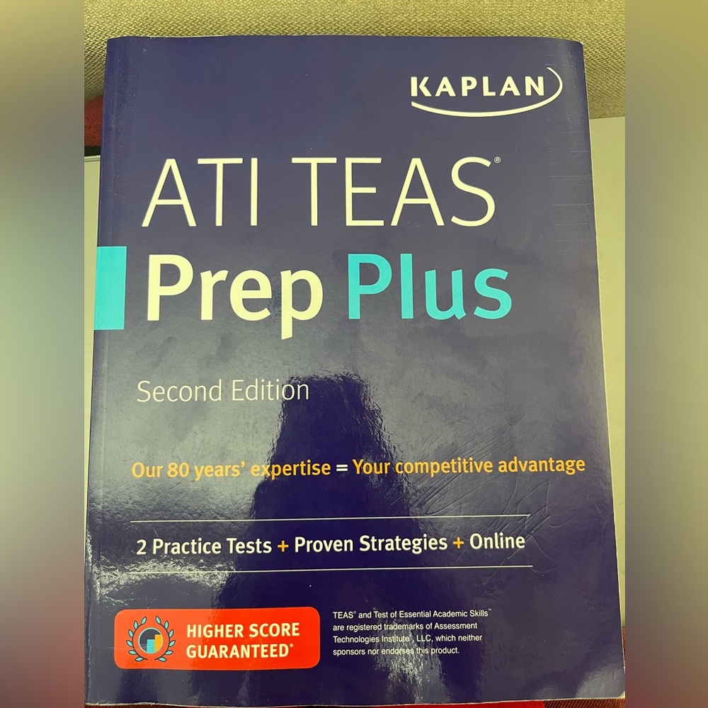 ATI Teas Test prep- second edition 2020.